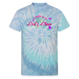 Unisex Tie Dye T-Shirt - blue lagoon