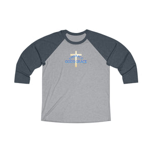 Unisex Tri-Blend 3\4 Raglan Tee